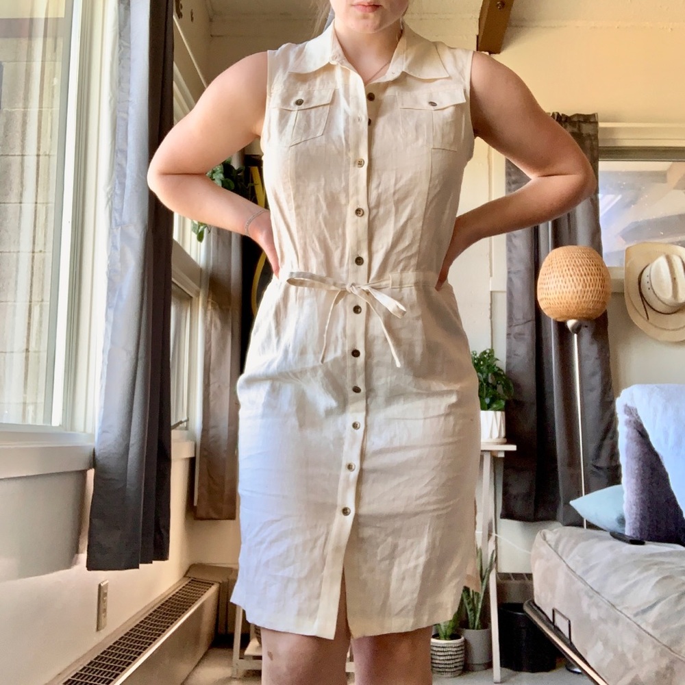 NWT Express linen dress